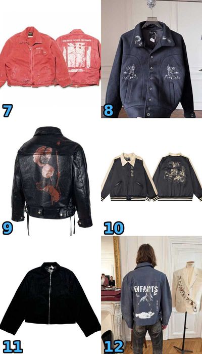 КРАЩА ЯКІСТЬ‼️Кожанка enfants riches deprimes, ерд, кожана куртка