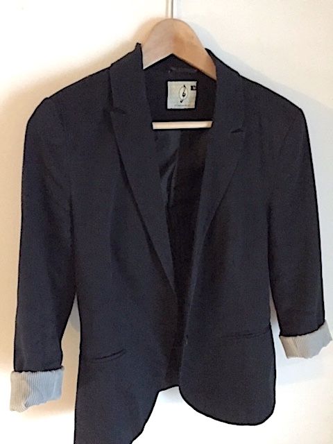 Blazer Azul Estilo Casual - Nada Usado