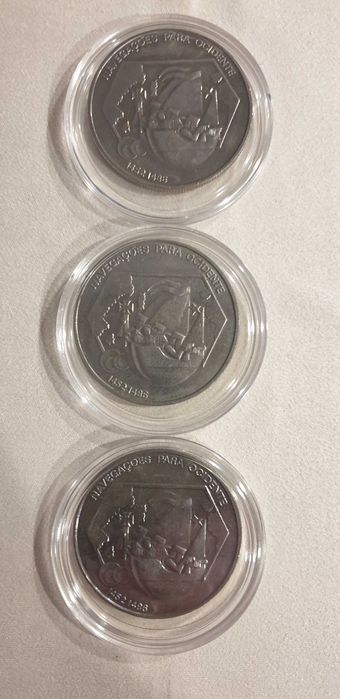 Moedas de 200 Escudos comemorativas "Navegaçoes para Ocidente"