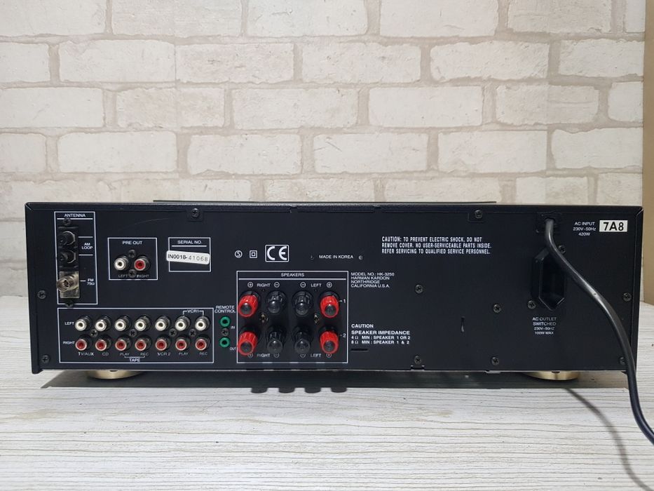 FM/AM  ресивер Harman/Kardon HK3250 2х65Вт  б/у з Німеччини