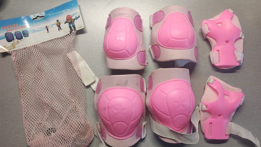 Ochraniacze na rolki dla dziewczynki