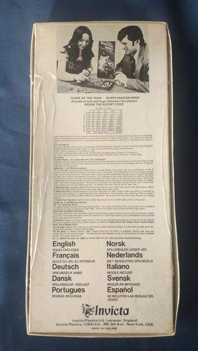 Gra Super Master Mind