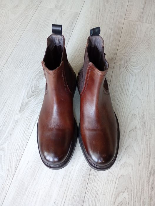 Medicine Sztyblety męskie skórzane 44 eleganckie wygodne