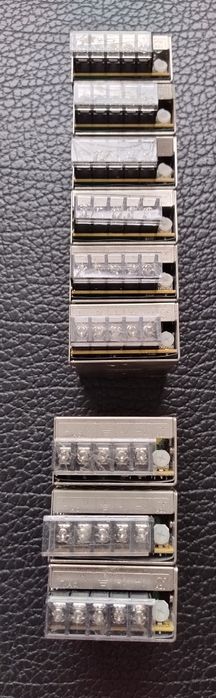 Zasilacze LED do zabudowy Transformator y Mean Well RS Komplet 9 sztuk