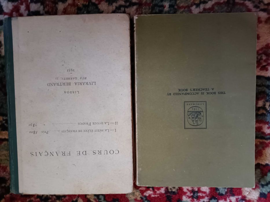 Livro de Francês antigo