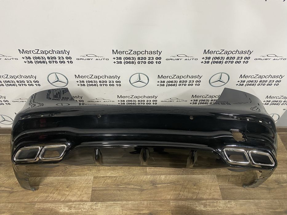 Mercedes w 213  e 63s  задній бампер amg рестайлінг седан