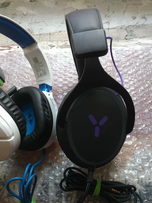 Ігрові навушники isy 2000 та turtle recon 70p, ціна за 1шт