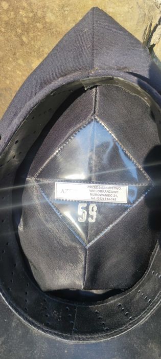 Rogatywka kolejowa PKP w pięknym stanie - duży rozmiar 59 - Rzadkość