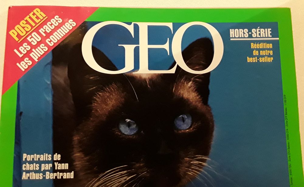 Revista GEO Hors-Série 33 H "Chats du Monde" 2009