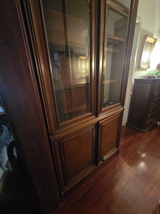 Louceiro com porta de vidro