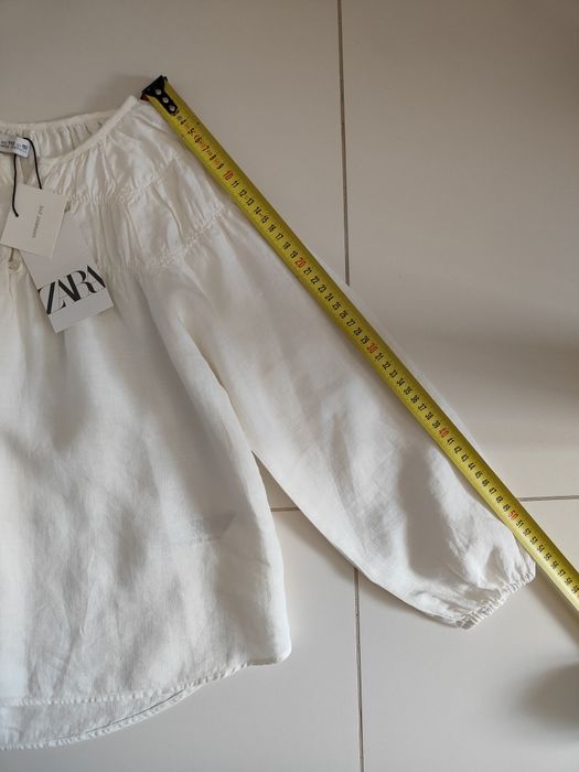 Koszula bluzka lniana Zara 152 Nowa