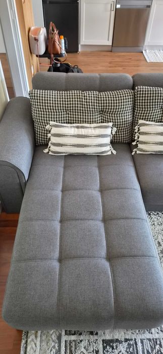Sofá Cama com Chaise Long