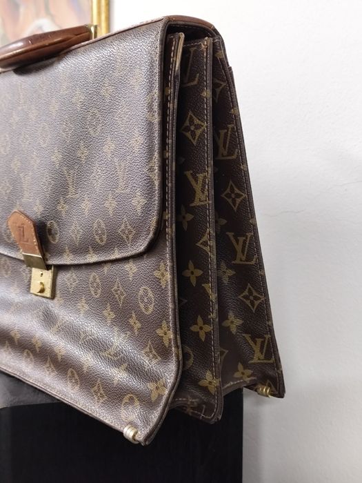Pasta negócios (particular) vintage Louis Vuitton