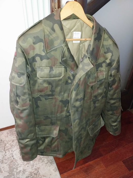 Wojskowa kurtka Moro z odpinaną podpinką jak nowa