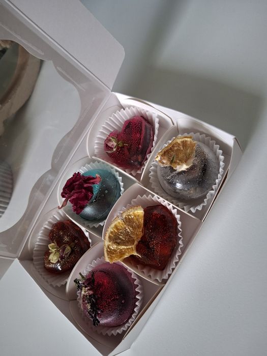 Чайні бомбочки, шоколадні бомбочки з какао, адвент календарі