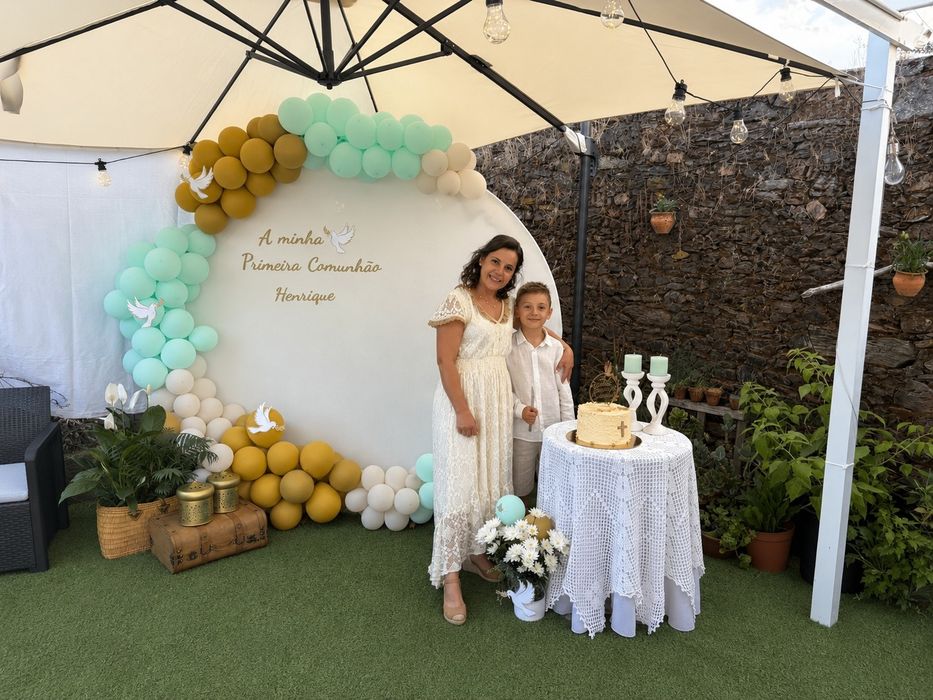 Faço decoração de arco com balões para festas