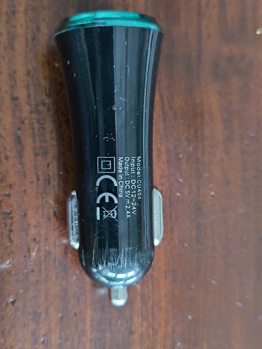 Isqueiro carregador de carro USB/Suporte para telemóvel carro