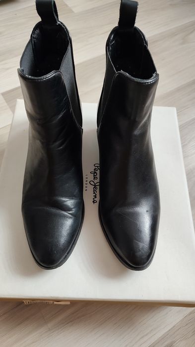 Sztyblety, botki Pepe Jeans, rozmiar 37