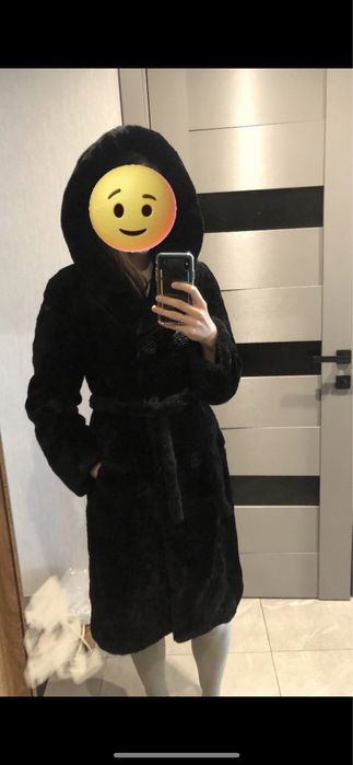 Мутонова шуба - б/у