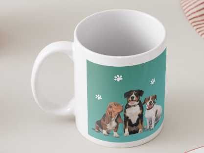 Kubek ozdobny z nadrukiem 300 ml