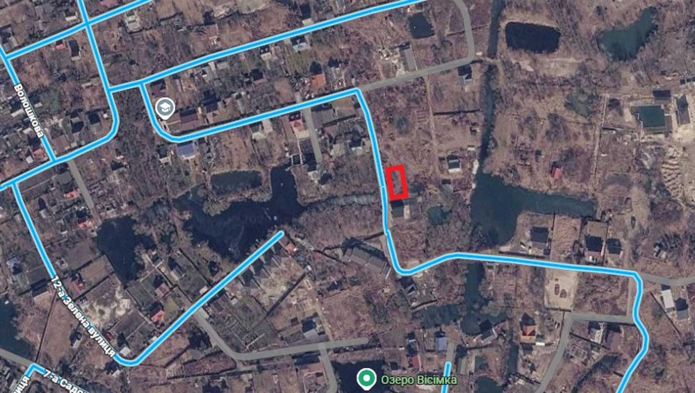 Чудова  ділянка 6 соток озеро Святище Osocor Центральна Осокорки!