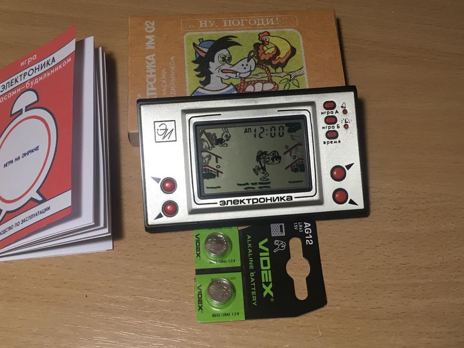 Игра электроника волк ловит яйца ну погоди