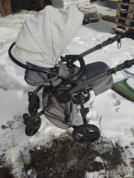 Wózek gondola spacerówka 2w1 Junama Modena adapter