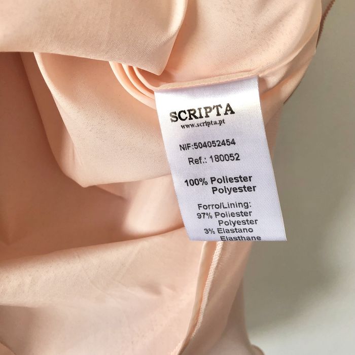 Vestido cor de rosa da Scripta