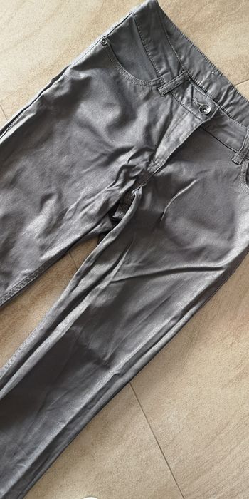 Spodnie woskowane khaki