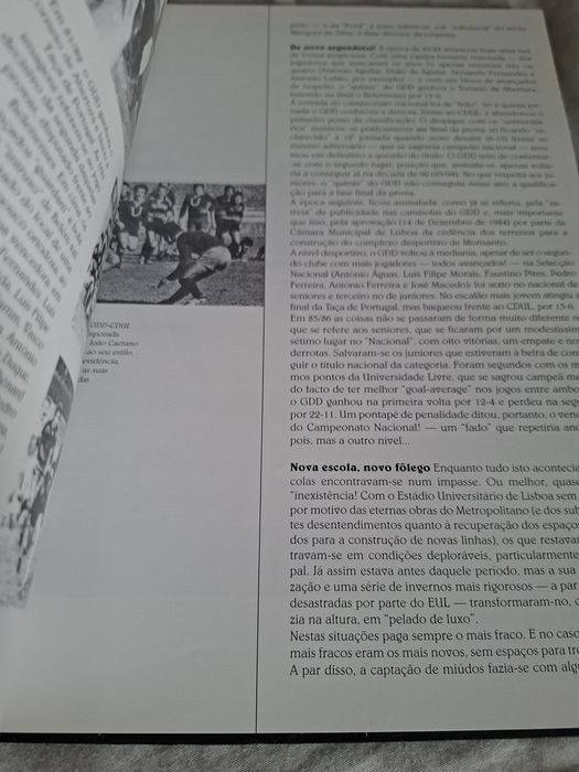Grande livro album história do Grupo Desportivo de Direito rugby