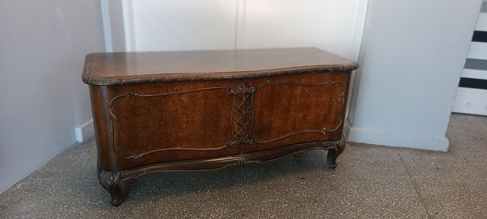Komoda Ludwikowska komoda art Deco pięknie zdobiona