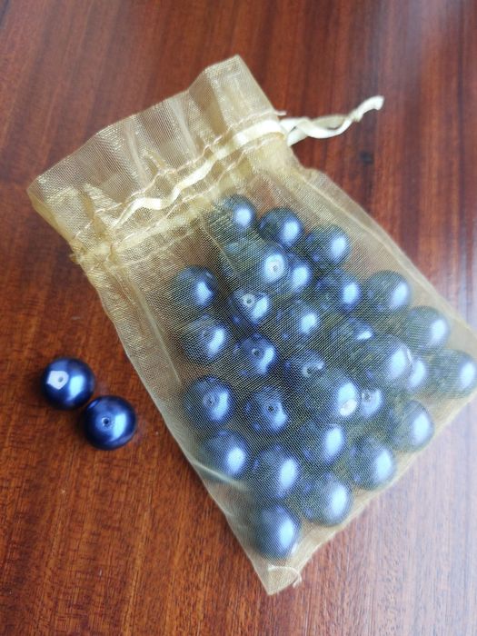 Conjunto de 4 sacos com contas para colares ou pulseiras