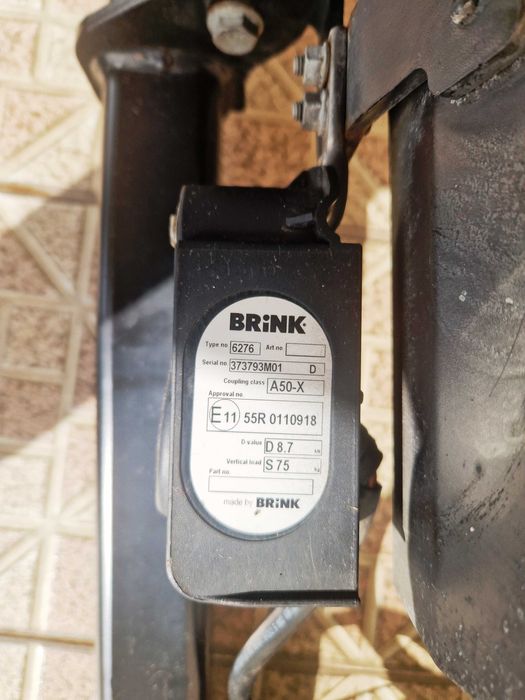 Engate de reboque  Kit de Bola BRINK 6276 Toyota C-HR