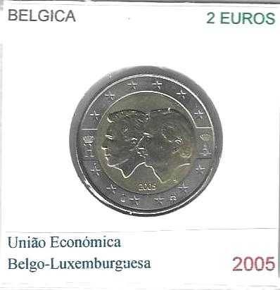 Bélgica - - - - - Moedas Comemorativas de 2 Euros