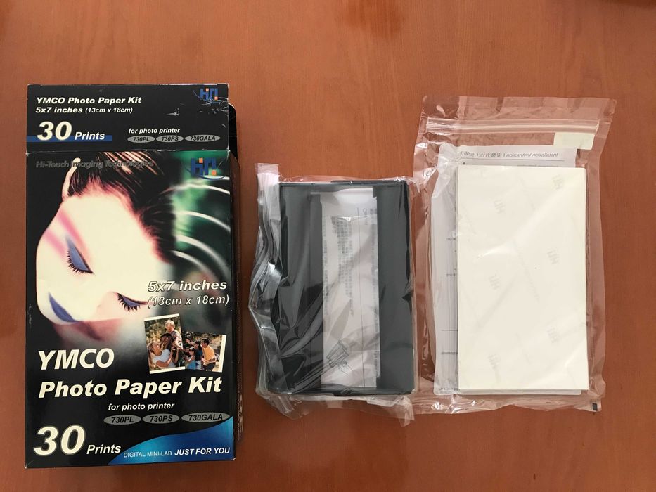 HiTi YMCO Photo Paper Kit 30 Prints 5×7 inch