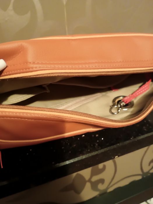 Obag mini jodełka czarna biała 5 organizerów