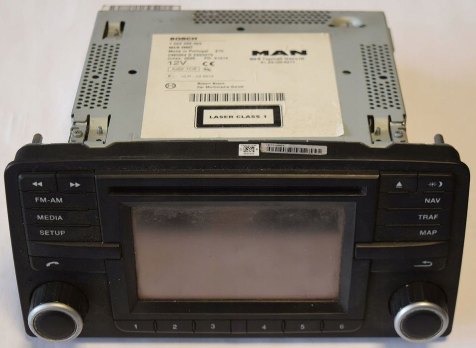 RADIO MAN EURO 6 12v NAVI 81.28100-6017