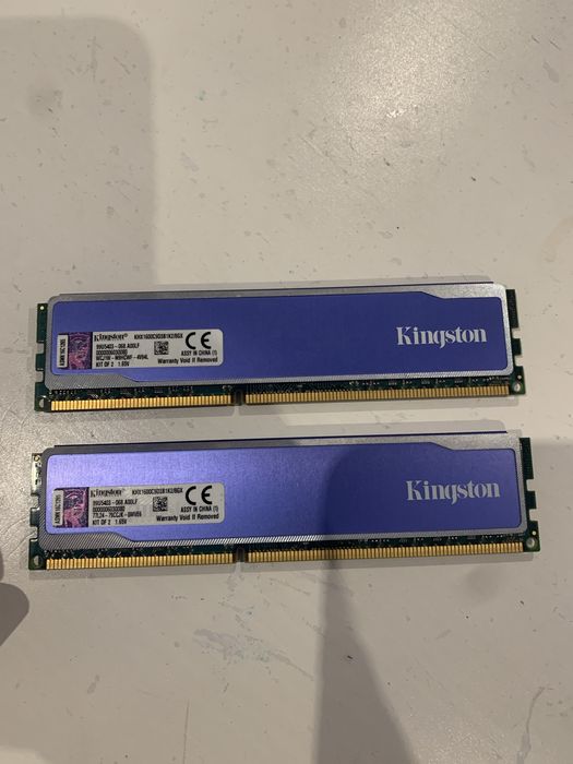 Memoria RAM Kingston HyperX Blu 8GB (2x4GB) DDR3-1600MHz