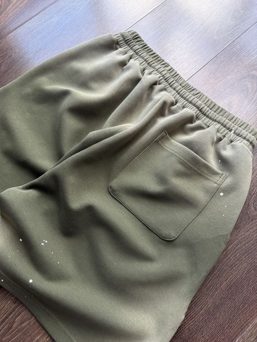 Широкі Спортивні Шорти Jaded London Washed Зелені Хакі Sweatshorts Y2K SK8