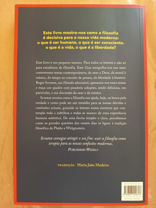 Livro "Guia de Filosofia para Pessoas Inteligentes"