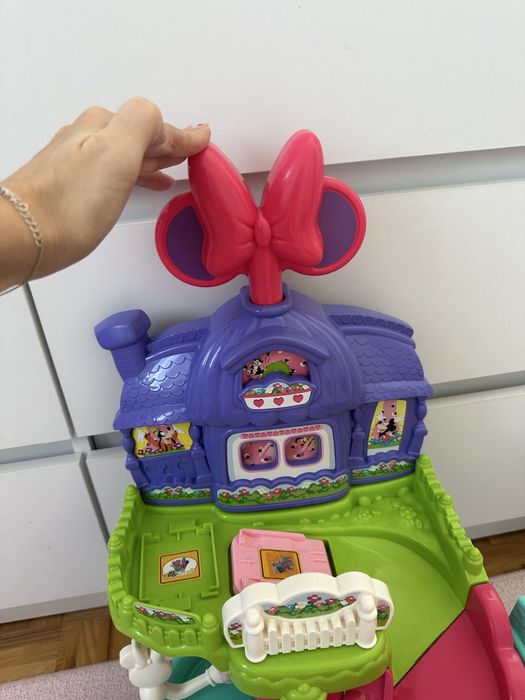 VTech tut tut autka Minnie Mouse 4 samochodziki