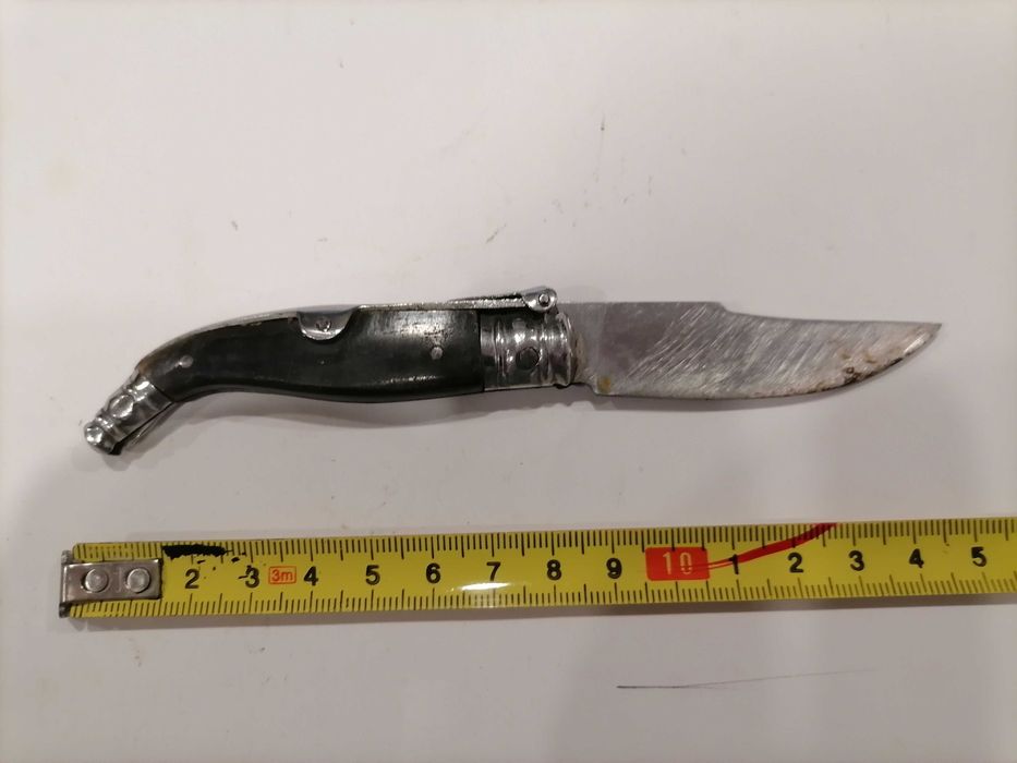 Canivete Coleção "Albacete" Marcado na Lâmina - Cabo Corno/Madeira ?