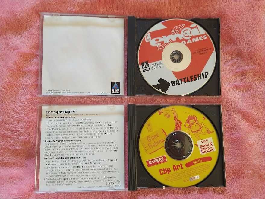 Jogos PC/MAC  Clip Art -Sports  e Battleship  n-54