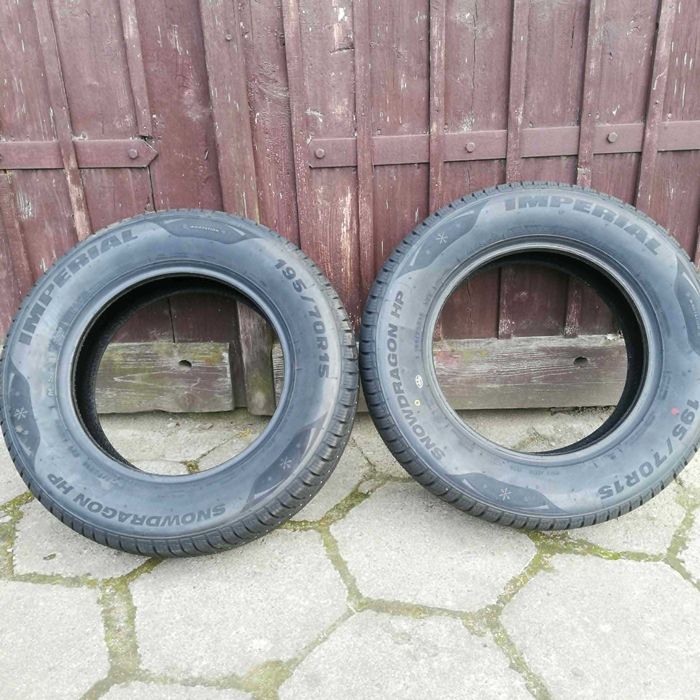 Opony zimowe 2x 195/70  R15 Nowe 2024r