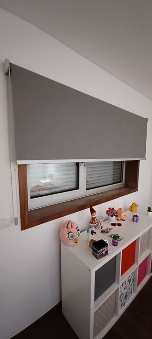 Cortina em Rolo de alta qualidade Cinza