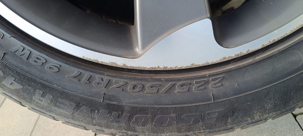 Koła rotor 17,  225/50/17