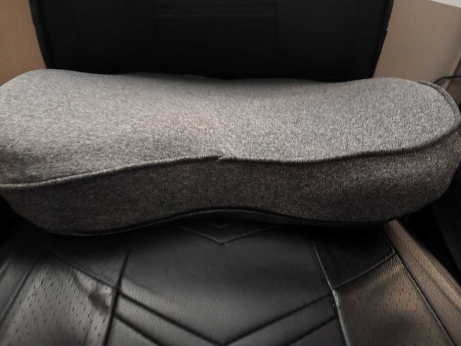 Poduszka lędźwiowa z pianki memory - szary