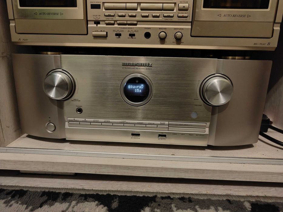 Marantz SR 5011, ATMOS, 4K, Bluetooth, Streamer sieciowy.