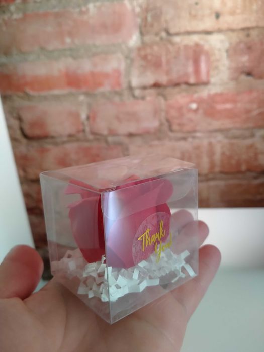 Róża mydlana podziękowania dla gości