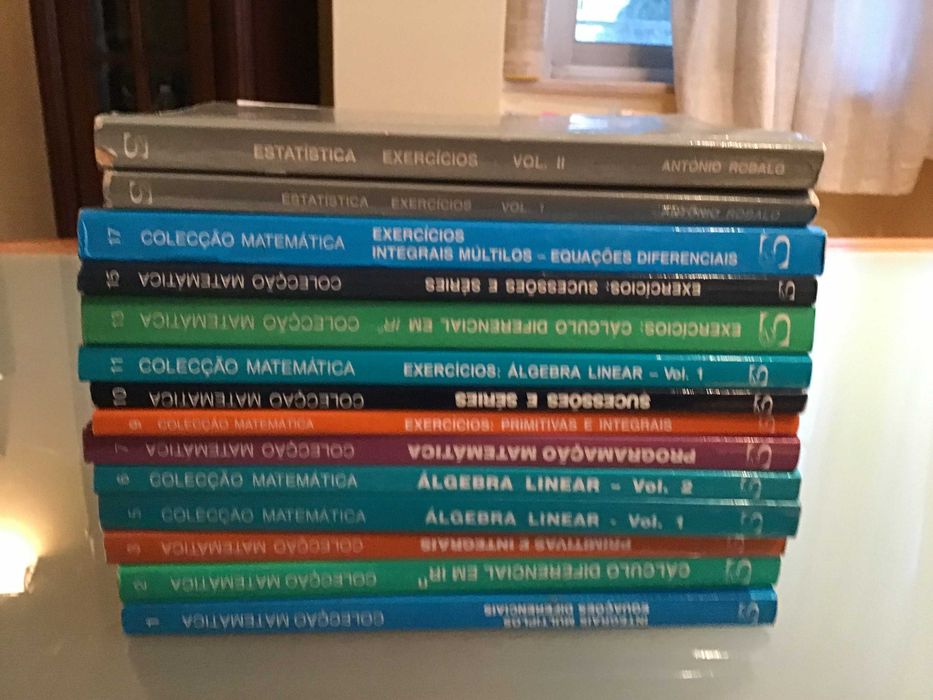 Lote Livros Matemática Exercícios